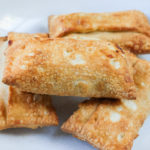 cooked egg rolls in bowl