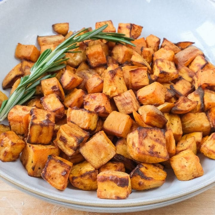 Air Fryer Sweet Potato Cubes Simply Air Fryer