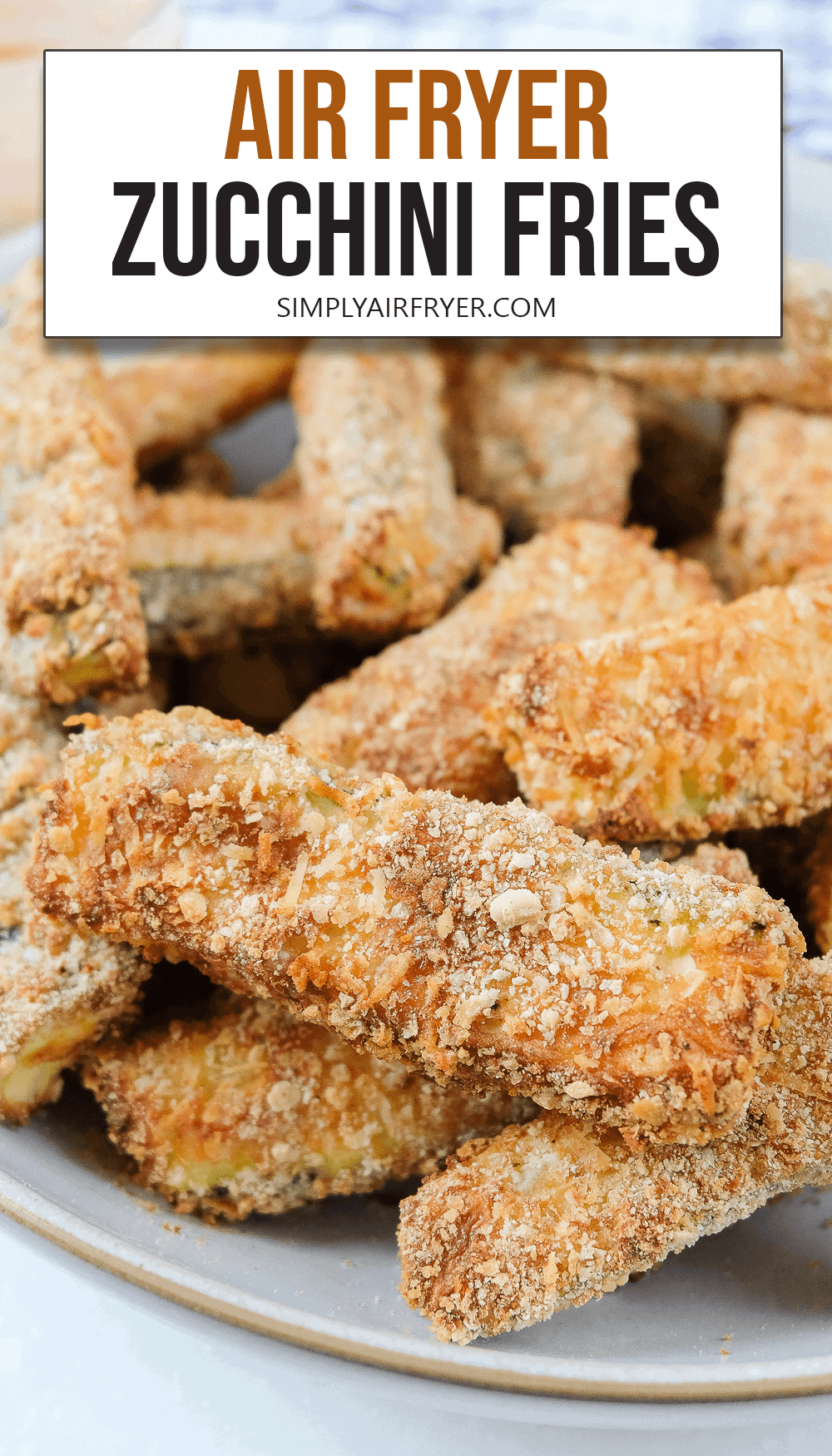 Crispy Air Fryer Zucchini Fries - Simply Air Fryer