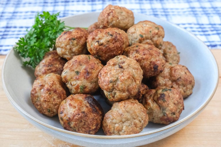 Air Fryer Turkey Meatballs Simply Air Fryer
