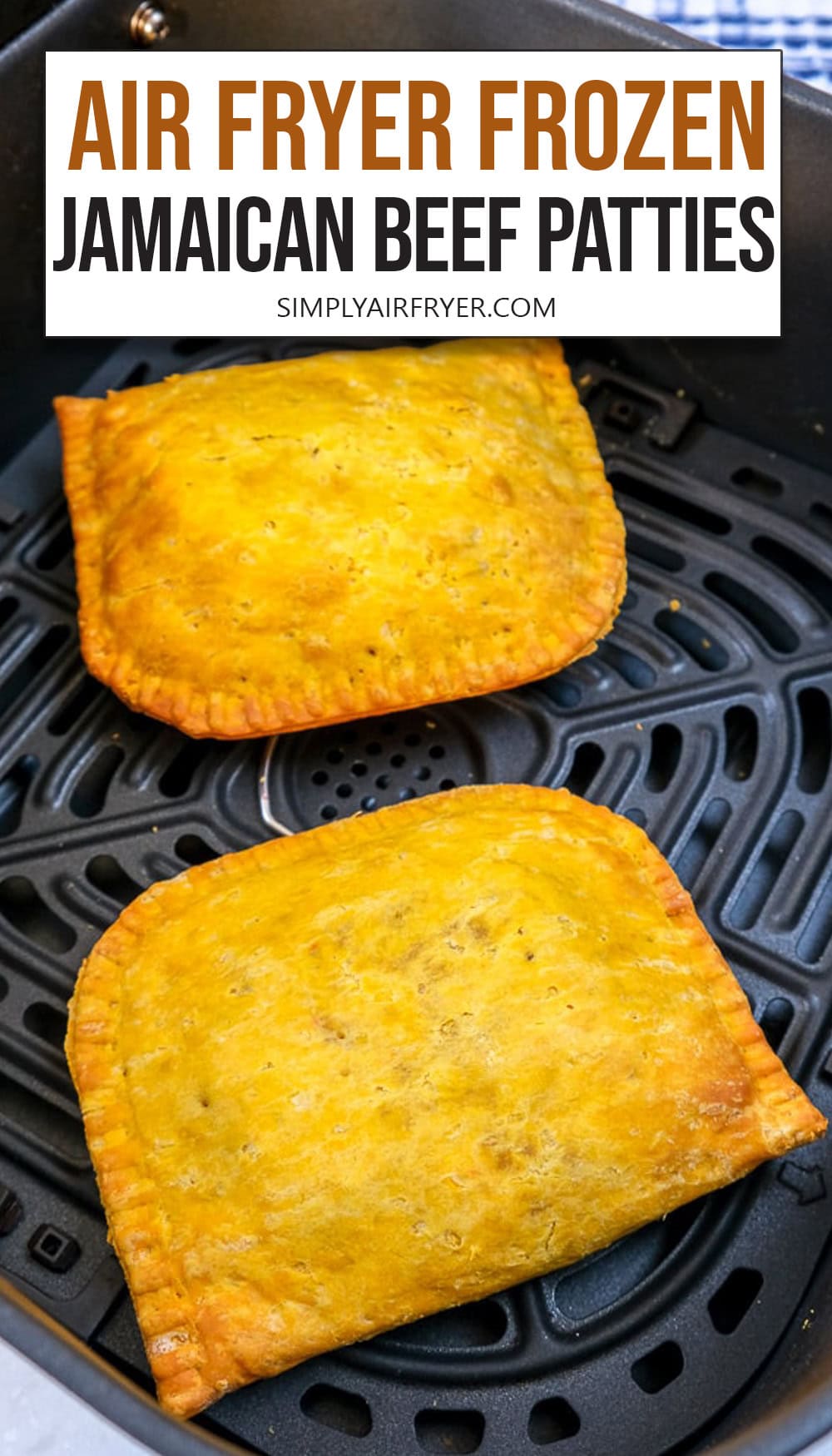 Frozen Jamaican Beef Patty in Air Fryer Simply Air Fryer