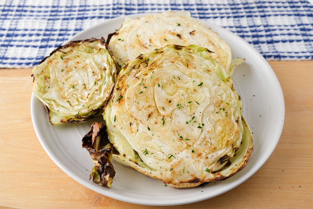 Air Fryer Cabbage Steaks Simply Air Fryer