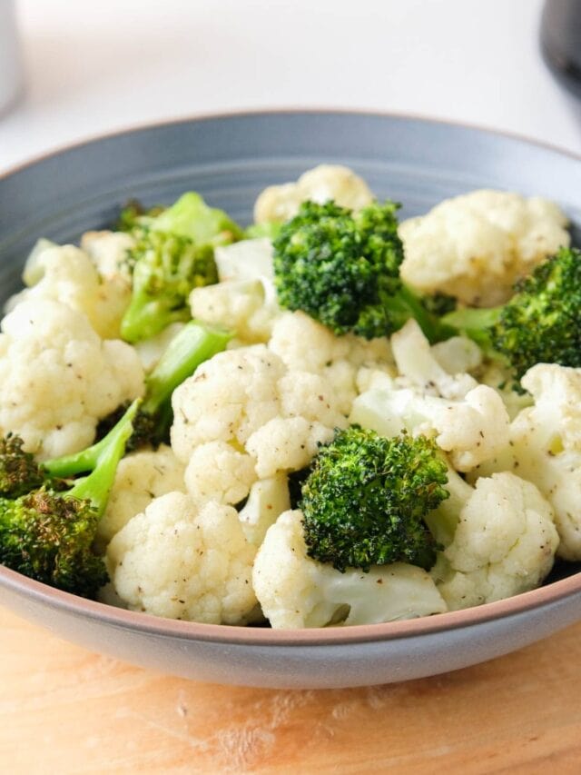 Air Fryer Broccoli and Cauliflower Simply Air Fryer