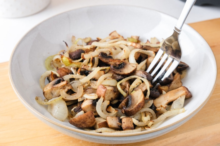 Air Fryer Mushrooms and Onions Simply Air Fryer