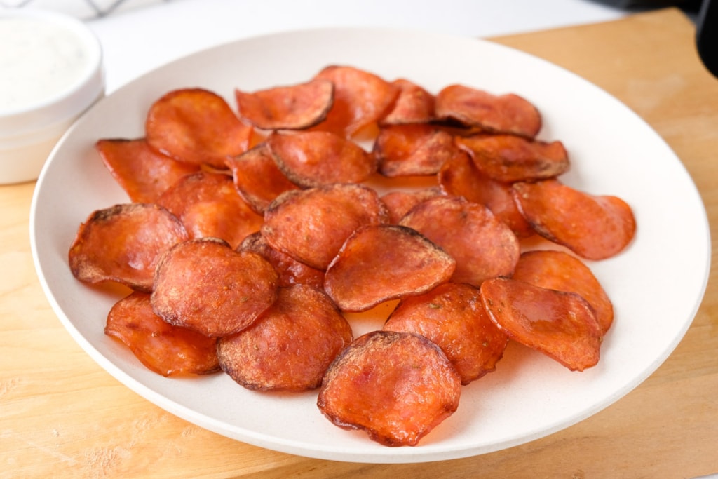 Air Fryer Pepperoni Chips Simply Air Fryer