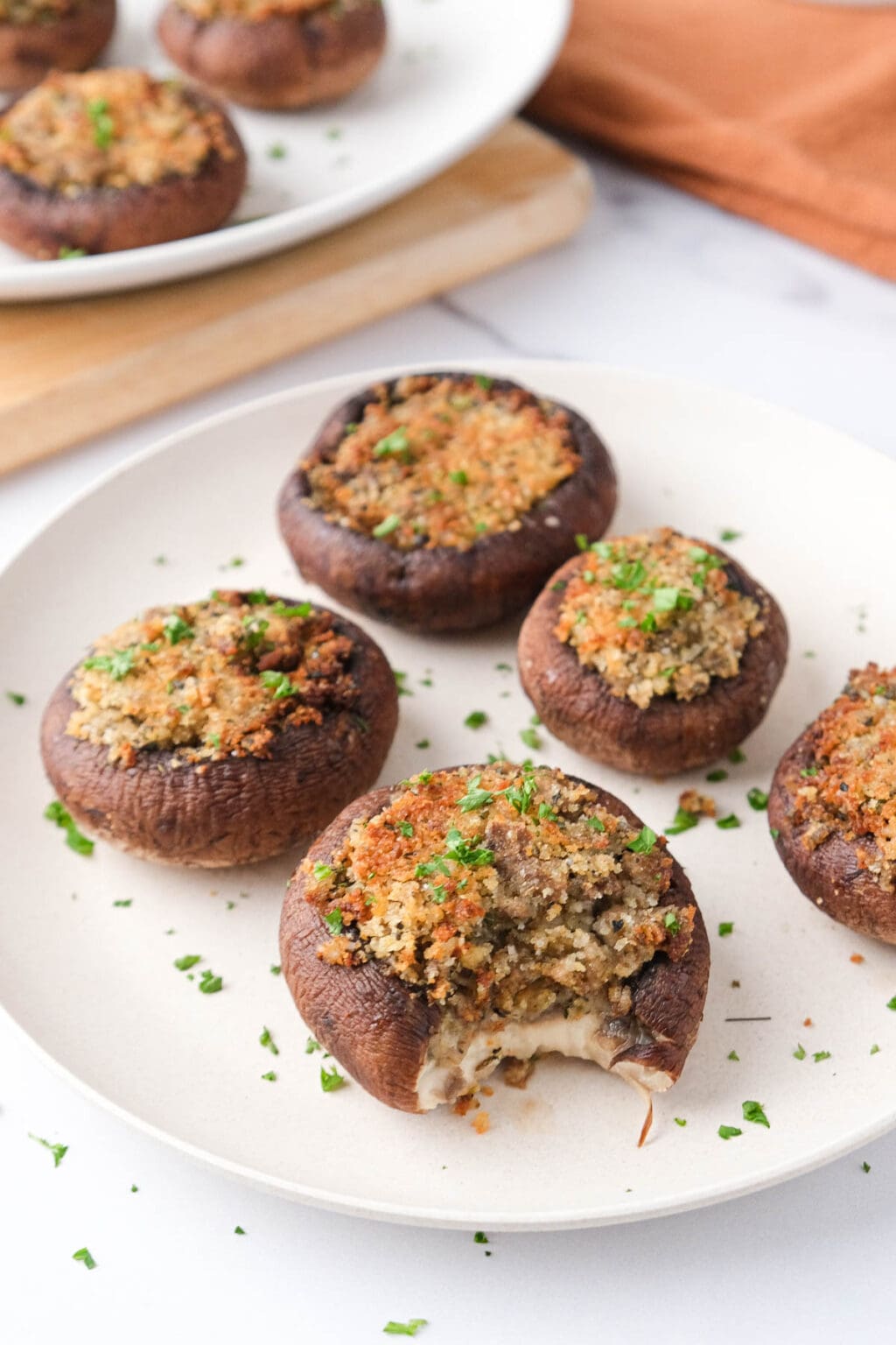 Air Fryer Stuffed Mushrooms Simply Air Fryer