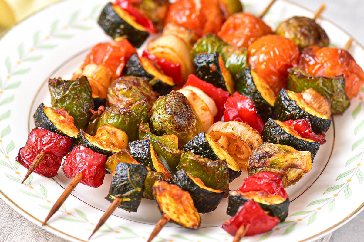 Air Fryer Vegetable Skewers Simply Air Fryer