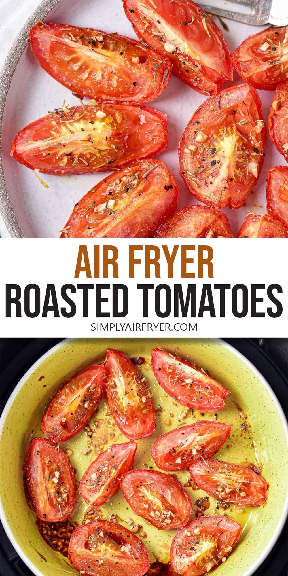 Air Fryer Roasted Tomatoes Simply Air Fryer