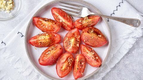 Air Fryer Roasted Tomatoes - Simply Air Fryer