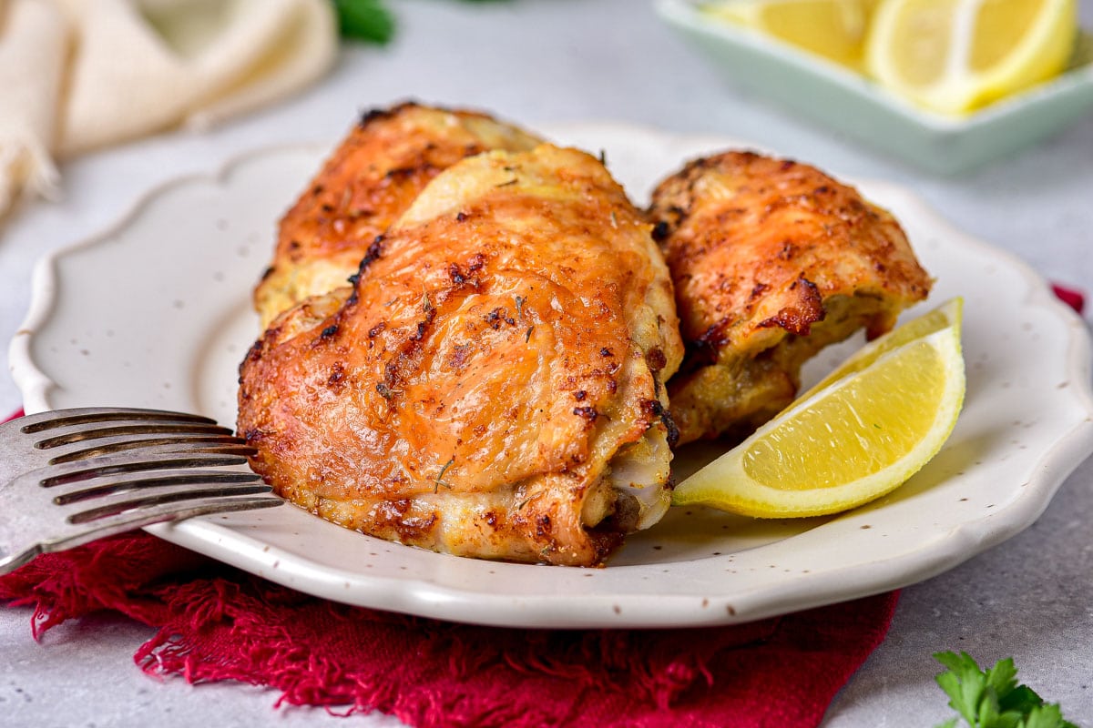 Air Fryer Lemon Chicken Thighs Simply Air Fryer